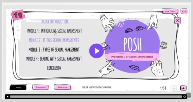 POSH - Learnnovators | Innovative ELearning Solutions