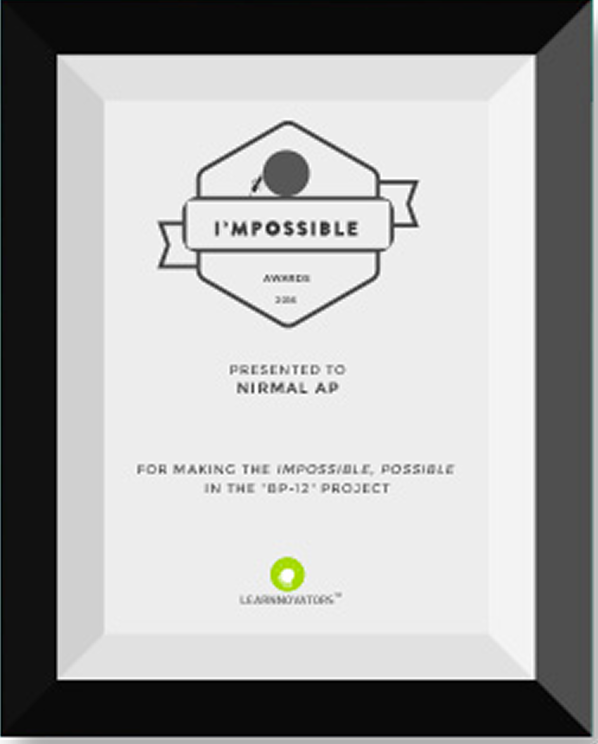 I'Mpossible Award