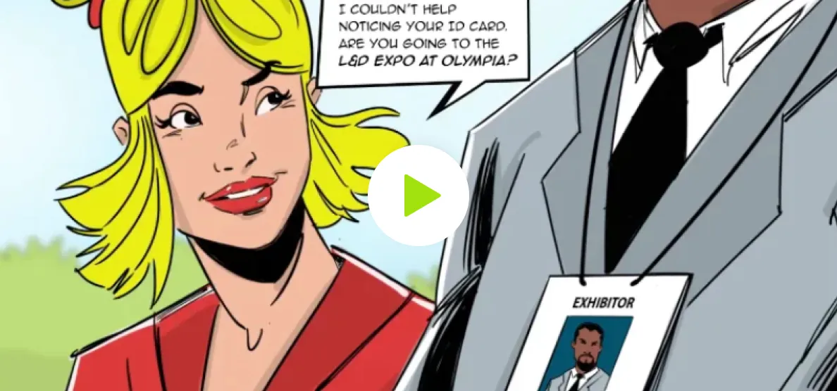 Motion comic animation